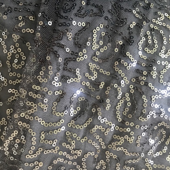 Grey and Silver Sequin Dress - Picture 11 of 11